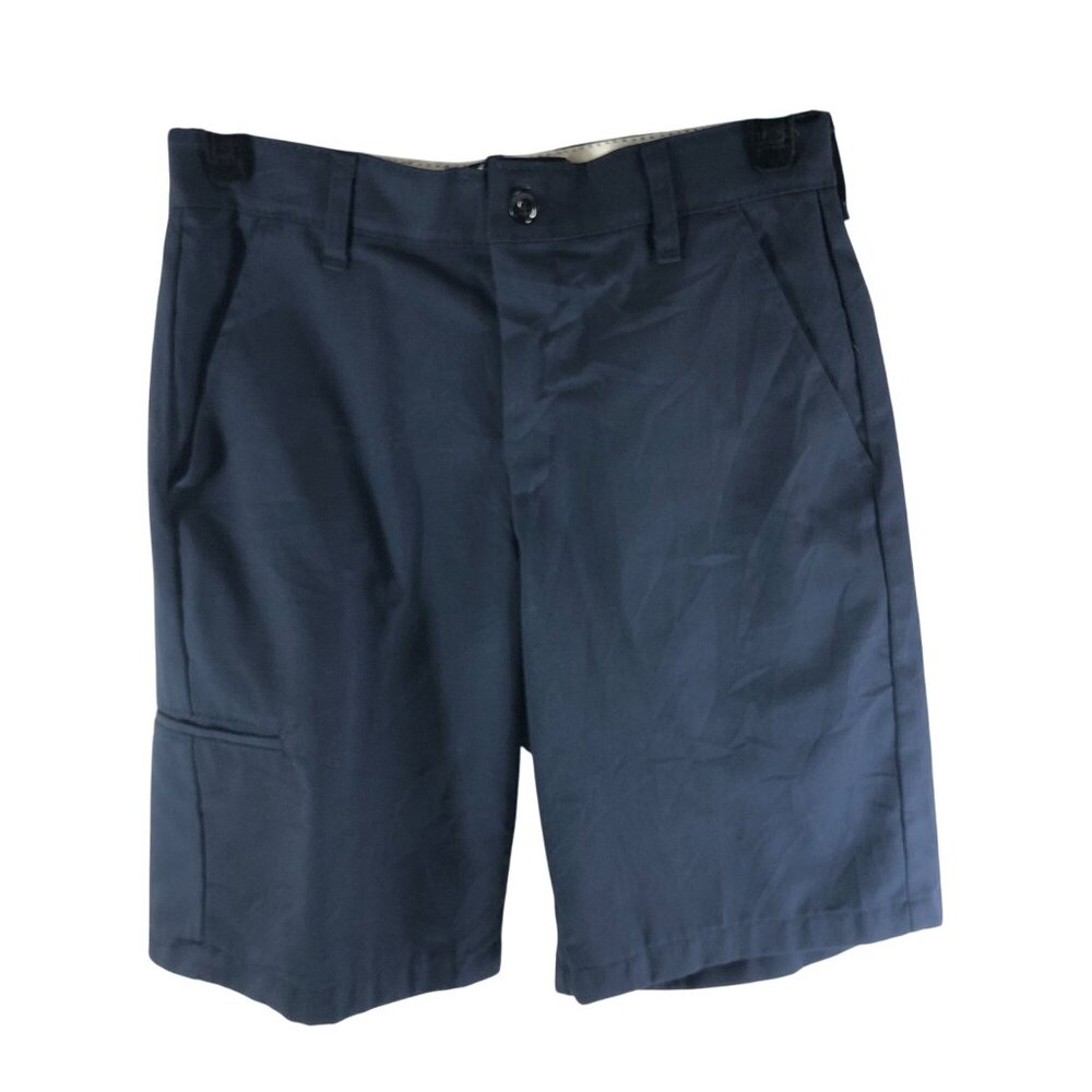 Red Kap Navy Blue Work Shorts W30 L12 Cotton Blend
